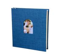 Dcaknri Home,Arched Front Window 10inch Photo Album 40 Pockets Thick Cardboards Pages Writing Space for Wide Compatible Photos