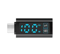 Dcaknri Home,Type C Adapter USB C to USB C Adapter PD100W For Quick Charging And Data Transfer Real Time Power
