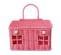 Dcaknri Ideal Party Supplies Gift Basket Woven Craft for Social Gatherings Birthday Presents and Creating Warm Atmospheres Storage Basket