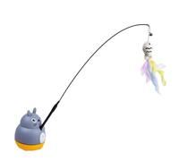 Dcaknri Interaction Cats Teasing Wand Toy with Sound Bells for Pet and Owner Bonding Excitement Indoor Entertainment Activity Cats Teaser Toy