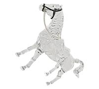 Dcaknri Large Capacity 1000ml Glass Decanters Artistic Horse Shape Ideal for Whiskeys Bourbons Beverage Serving Whiskeys Decanters
