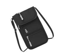 Dcaknri Lightweight Blocking Neck Wallet Multiple Card Slots Adjustable Crossbody Strap Secure Journeys Storage Holder Travel Holder Oxford Fabric Neck Wallet Document Holder Crossbody Accessory