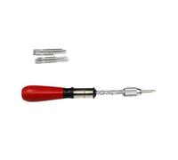 Dcaknri Multiple Bit Screw Driver Ratcheting Screwdriver Semi Automatic Screwdriver Push Pull Wood Handle Ratcheting Screw