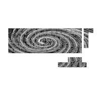 Dcaknri Original Profile Keycaps Tornados Theme PBTs Materials 74/140Key Transparents Side Print for Various Keyboard Layouts Side Engraved Keycaps