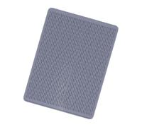 Dcaknri Oversized Pet Feeding Mat With Raised Rim To Contain Messes Absence Of Toxic Silicone 92cmx52cm Portable Feeding Pad