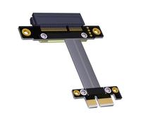 Dcaknri PCIE 4 to 1X Extension Adapter PCIE Expansion Card for Video Editing and Machine Learning Easy to Use Mining Efficiency