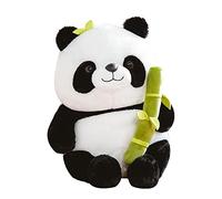 Dcaknri Plush Panda Stuffed Animal Holding 10/16 Inch Height Gifts For Kids Adults Valentines Day