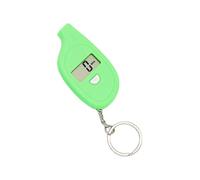 Dcaknri Portability Tire Gauge Air Pressure Tester with Keychain for Safe Driving with Easy To Use Design Button Battery