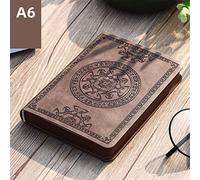 Dcaknri PU Leather Journal Notebook Thicken Notepad Personal Planner Memo Book Sketchpad Wide Lined for Women Men Student Gift Diary Book