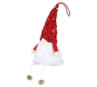 Dcaknri Rudolph with Sequins for Kids for Play in the Night Favourite Easter Presents Lovely Present with Hat Plush Doll