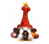 Dcaknri Thanksgiving Ornament Faceless Turkey Doll Dwarfs Plush Toy Homes Decorations Your Friend Family Kids Faceless Turkey Doll Thanksgiving