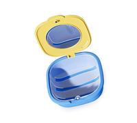 Dcaknri Thin Portable Retainer Case For Clear Aligners Secure Lid Travel Storage Box With Detachable Design Sealed Invisible Aligner Box