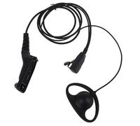 Dcaknri Upgraded D-shaped Earphone Earpiece Headset Microphone Suitable For P8268 P8668 APX6000 APX7000 APX2000 DP3400 DP3600
