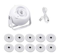 Dcaknri User Friendly Star Night Light Adjustable Lighting Effects Quiet Operations Texture Suitable for Home Party Rotating Lamp