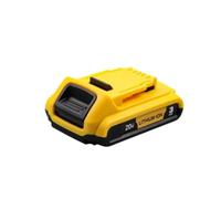 DCB203 Li-ion Battery 18Volt 20V 3.0Ah Compatible with Dewalt Max Tools 205 DCB206 DCB204 DCB200 DCB182 DCB180 DCB230 DCD DCF DCG Series(1 Pack 3.0Ah-Yellow)