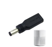 DcBarrel Jack to USB cAdapter - Type cMale Input to 5.5 x 2.1mm Female Output, Reliable Power Delivery Cable, High Durability Connector Structure, Heat Resistant Build Quality, Flexible Portable Us