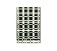 DCC Concepts ESP-TRACK1.6 Pre Etched Sleepers For Straight Track 1.6mm (Pk80)