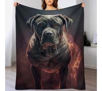 DCCCY Cane Corso Blanket Ultra-soft Micro Fleece Throw Soft And Warm Blankets Flannel Throws for Sofas, Armchair, Couch And Bed 100×130cm