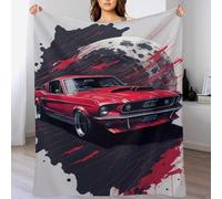DCCCY Sports Car Blanket Soft Sofa Throw, Flannel Blankets for Settees/Chairs/Bed - Lightweight, Warm, Cozy And Durable 150×200cm