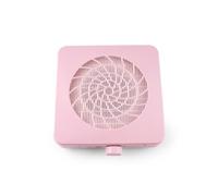 DCDCD Cute Color Flower Shape Strong Suction Power Manicure Brushless Motor Quiet Nail Dust Collector Machine Cleaner(Roze)