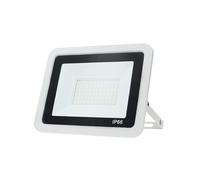 DCDCD Waterproof IP66 Led Floodlight 10W 20W 30W 50W 100W Smart IC White Shell Outdoor Lighting SMD 2835 For Street Spotlight - Led Floodlight(Warm White,10w)
