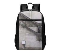 DCEHGEW Girl with Balloons Printed Travel Laptop Backpack - Lightweight School Bag for Casual Daypack, Hiking Daypack