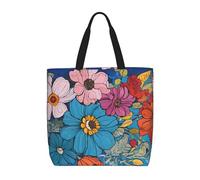 DCEHGEW Hello Hawaii Large Shoulder Tote Bag for Women Lady Reusable Daily Casual Shoulder Bag for Vacation, Travel, Picnic, Shopping, Work, Gym, Christmas Halloween Grocery Handbags