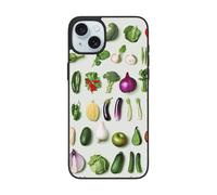 DCEHGEW Introduction of various vegetables Prints Phone Case for iPhone 15 Pro Max 6.7 Inch, TPU Shockproof Phone Cover Case, Supports Wireless Charging, with Lens Protection