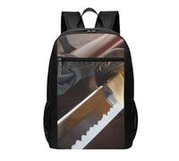 DCEHGEW Japan Samurai Sword Printed Travel Laptop Backpack - Lightweight School Bag for Casual Daypack, Hiking Daypack