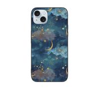 DCEHGEW night sky stars Prints Phone Case for iPhone 15 6.1 inch, TPU Shockproof Phone Cover Case, Supports Wireless Charging, without Lens Protection