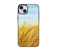 DCEHGEW Paddy Rice Field Prints Phone Case for iPhone 15 Pro Max 6.7 Inch, TPU Shockproof Phone Cover Case, Supports Wireless Charging, with Lens Protection