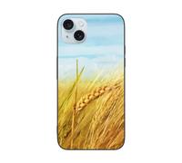DCEHGEW Paddy Rice Field Prints Phone Case for iPhone 15 Pro Max 6.7 Inch, TPU Shockproof Phone Cover Case, Supports Wireless Charging, without Lens Protection