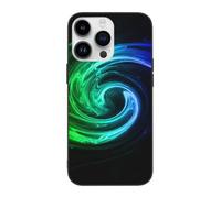 DCEHGEW rainbow smoke Prints Phone Case for iPhone 14 Pro 6.1 inch, TPU Shockproof Phone Cover Case, Full - Body Protection White
