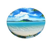 DCEHGEW The Sea Prints Bar Stool Seat Covers 13 inch Round Elastic Stool Cover Soft Washable Slipcovers for Kitchen, Home, and Restaurant