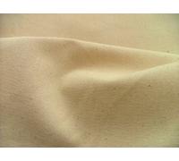 DCF Plain Natural Cream 100% Cotton Fabric 150cm Wide per metre