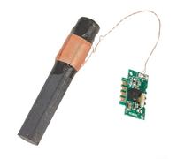 DCF77 Receiver Module with High-Q Antenna, 77.5 KHz Single Frequency Radio Clock PCB, Low Power 1.1-3.3 V Operation, Compact 22X13.5x1 mm Board for Accurate Time Signal Reception