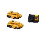 DCF880 Charger Sets | ,Compatible With Dewalt，DCB200 DCB201 DCB203(2Pcs 20V 2Ah-Charger)