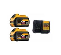 DCF880 Charger Sets | ,Compatible With Dewalt，DCB200 DCB201 DCB203(2Pcs 60V 9Ah-Charger)