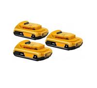 DCF880 Charger Sets | ,Compatible With Dewalt，DCB200 DCB201 DCB203(3Pcs 20V 2Ah)