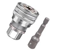 Dcfbkl 10-19mm Hexagonal Head Nut and Bolts Driver Tool for 3/8" Drive Adjustable Universally Socket Wrench Grip Adapter Adjustable Wrench