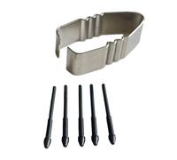 Dcfbkl 10 Units Premium Writing Nibs with Carrying Clip Natural Line Management for X5Pro Tablets High Sensitivity Drawing Nibs