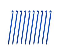 Dcfbkl 10Pcs Heavy Duty Tent Peg Camping Peg Aluminium Alloy Stakes Outdoor Ground Anchors Adjustable Ground Nails Aluminium Alloy Camping With Reflective Rope