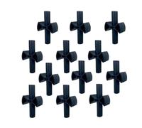 Dcfbkl 12Pcs Trampoline Shell Rod Gaps Pad Crosses Shaped Spacers Quick Install Accessories Quick Install Trampoline Accessories