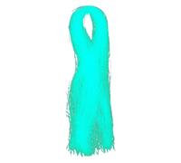 Dcfbkl 220pcs Glow Flashabou Fly Tying Materials Making Jigs Fishing Lures Supply 7 Color Crystal Tinsel String