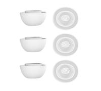 Dcfbkl 2Pcs/Pack Silicone Eartips For Enhances Music Claritys Compatible For Buds 3Pro Small/M/L Ear Plug Comfort Listening Comfortable Ear Tip