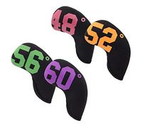Dcfbkl 4Pc Waterproof Neoprene Golf Putter Covers Iron Head Club Headcovers Putter Cover Set Headcovers Neoprene Protectors