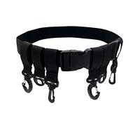 Dcfbkl Fishing Belt Kayaks Wading Hook Wader Adjustable Waist With Hook Waist Rod Holder Rod Holder
