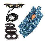 Dcfbkl For Bearded Dragons Lizards Harness Leash Set With Wings Safe Warm And Soft Adjustable For Carrier Leash Harness