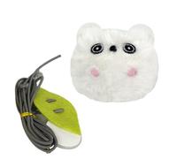 Dcfbkl Hanging Squeaky Cats Toy with Simulation Sounds for Engaging Indoor Exercise Chasing Plush Animal Plush Sound for Cats Indoor Outdoor Play