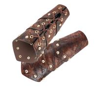 Dcfbkl Medieval Arm Protectors For Theme Parties Masquerades Party Guard Stage Show Bracers Costume Props Armbands Arm Cuffs